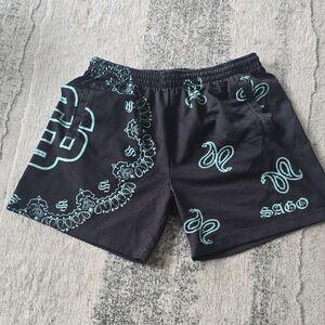 Sago Black Athletic Shorts for Men